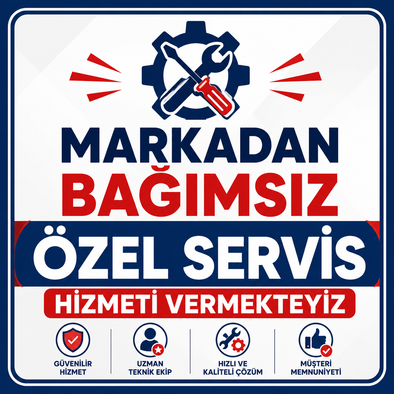 Güzelyurt Yukarı Teknik Servisi markadan bağımsız özel servis hizmeti